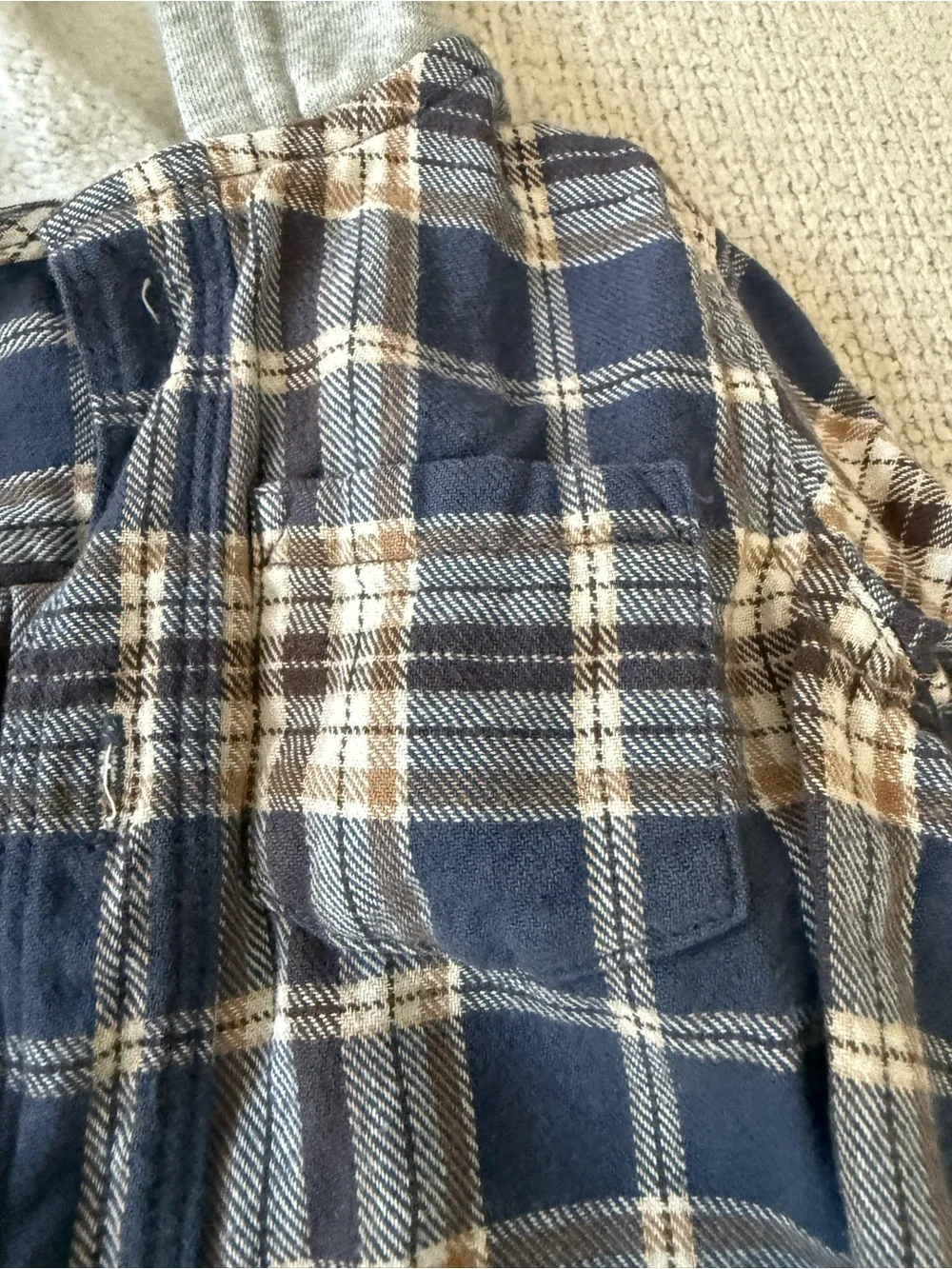 GAP Kids Plaid Button-Front Shirt - Red, Green & Blue Plaids